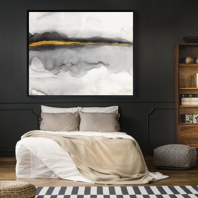 " Gold Stripe Abstract "