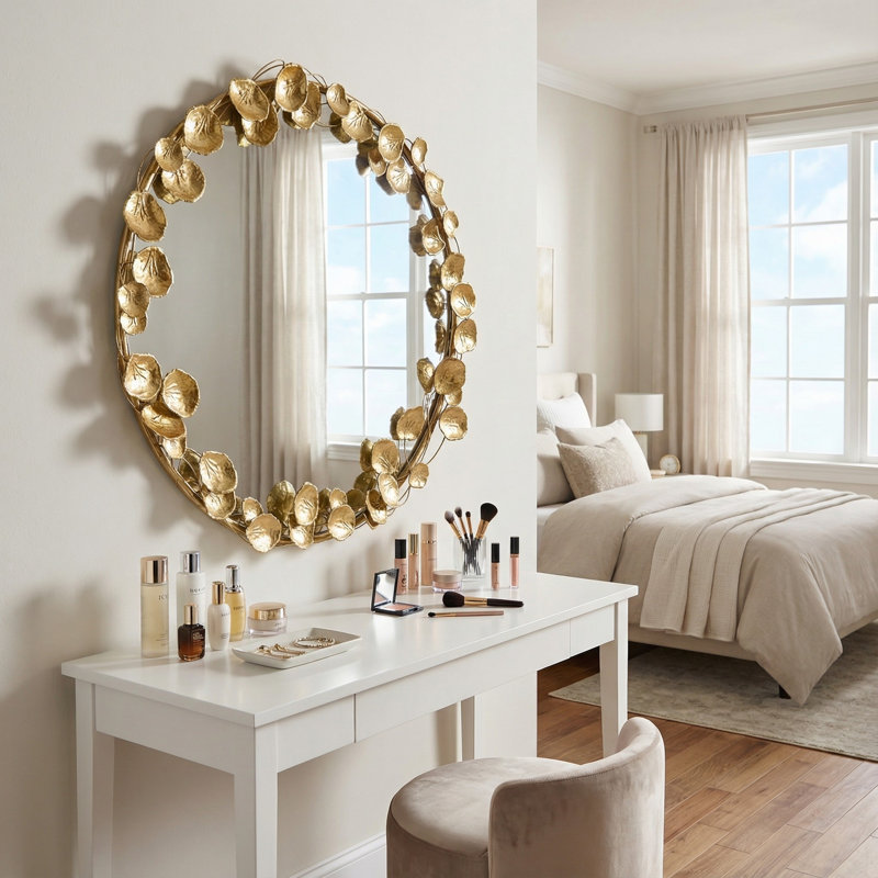Miroir d'appoint mural pour salle de bain