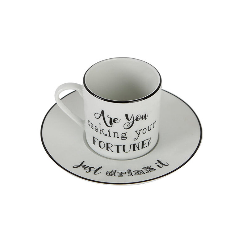 Espresso Cup and Saucer