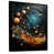 Black Floater Framed
