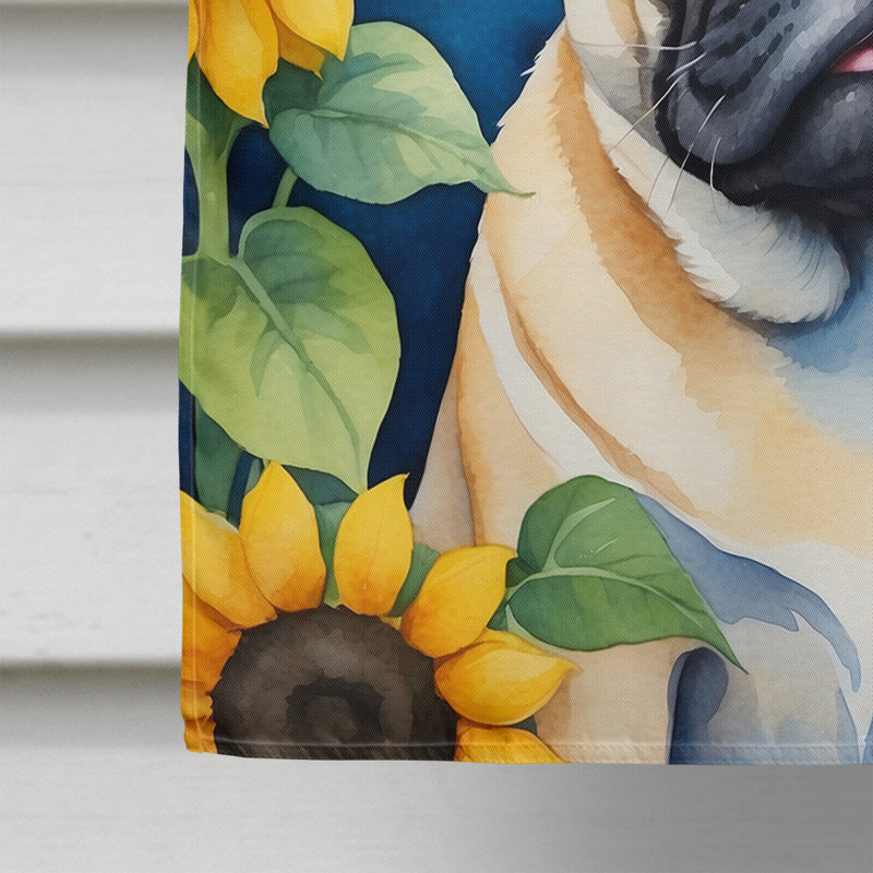 Drapeau de la maison du tournesol Malamute d'Alaska, Carlin