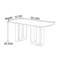 Light luxury rectangular dining table-61812680