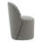 Lola Upholstered Side Chair with Swivel Casters-120432198