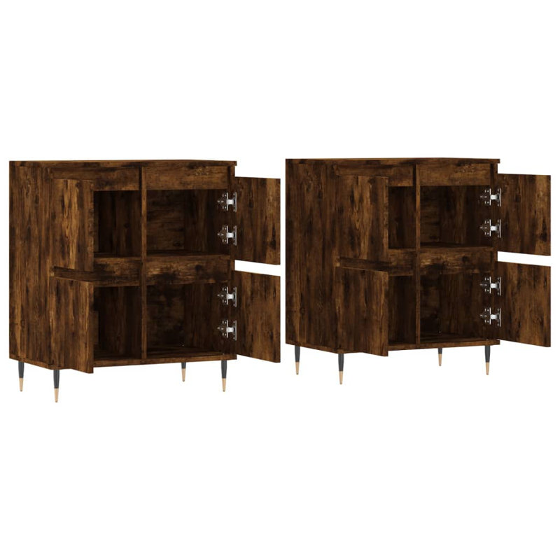 Sideboards Engineered Wood, Smoked Oak