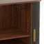 Buffet avec tablettes réglables et supports en verre-129687750