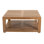 Sundhas Outdoor Square Teak Coffee Table