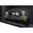 33 Inch Infrared Electric Fireplace Insert, Touch Panel Home Decor Heater,Smokeless Firebox .With Fixed Trim Kit .With Crackling Sound