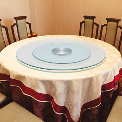 Pratte Lazy Susan Tempered Glass Table Top