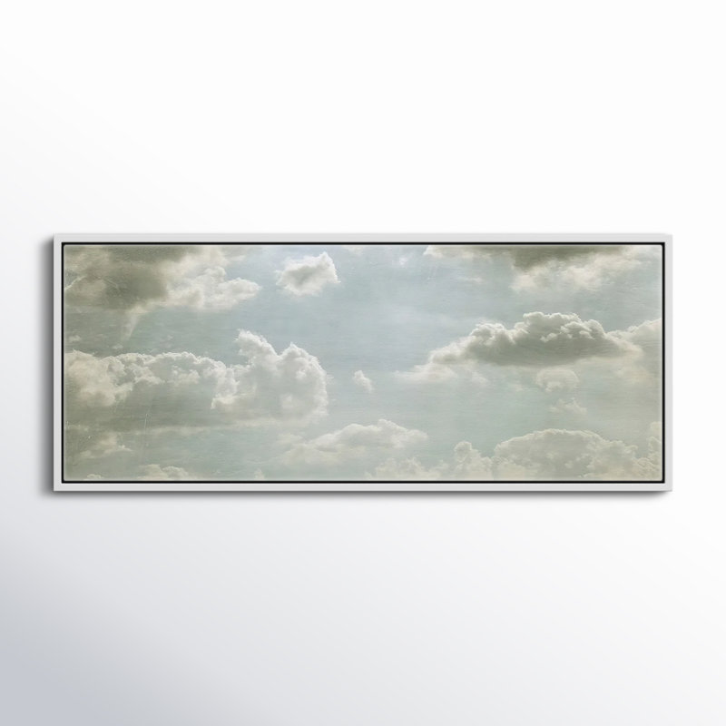 Sky Scrapers III, Blanc, H 20 po x l 50 po x P 1,5 po