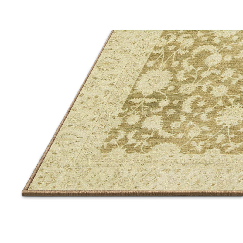 Tapis décoratif multicolore à motif abstrait, Rectangle 3 pi x 5 pi