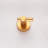 Round Base Wall Hanging Hook With Screws- Brushed Gold Hook, 2 Pack, For Entry Shoe Cabinet, Wardrobe Bathroom Bedroom Furniture Hardware-119738366