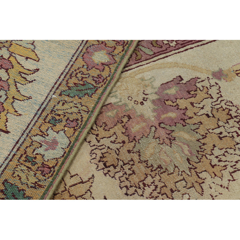 One-of-a-Kind 11’3”x13’6” Hand Knotted Area Rug