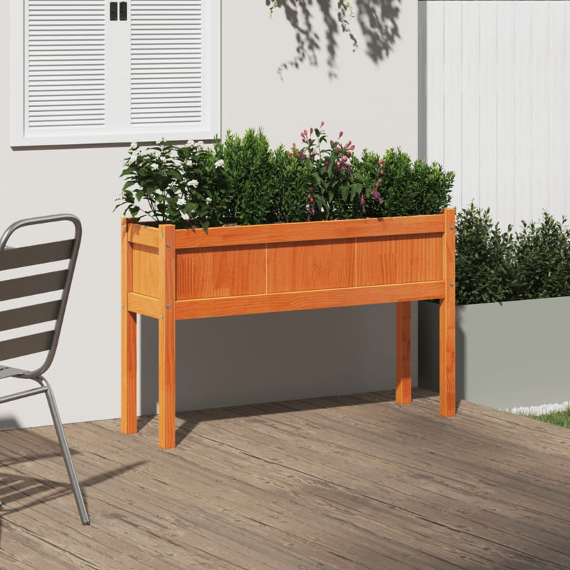 Pinckneyville Planter Box, Brown, 1