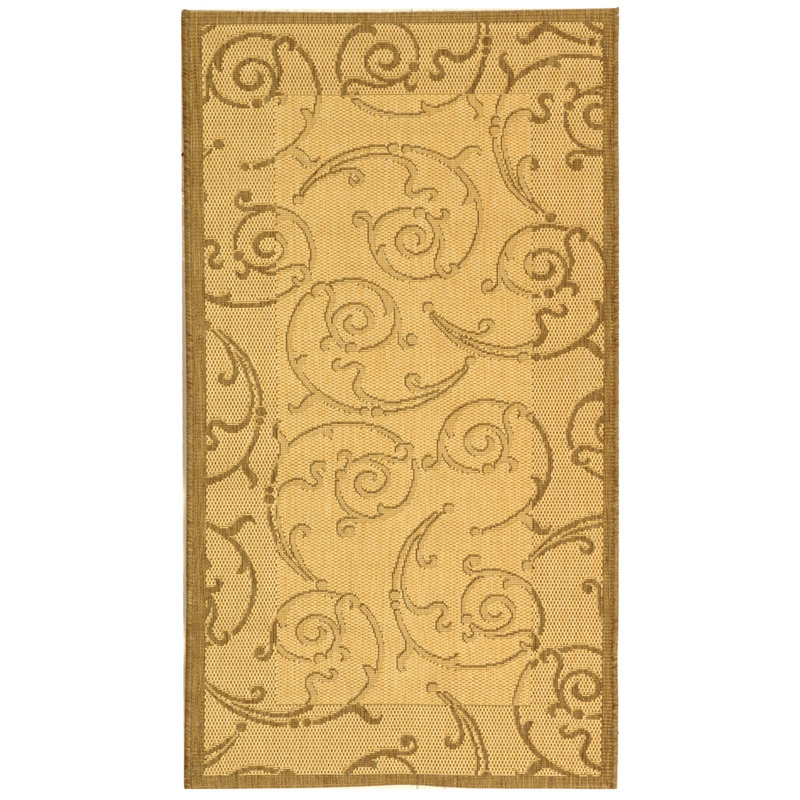 Davonia Performance Abstract Indoor/Outdoor Area Rug, Rectangle 2' x 3'7"