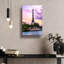 «Paris - Eiffel Tower Sunset» par Epic Portfolio, art mural en verre acrylique-1978066396