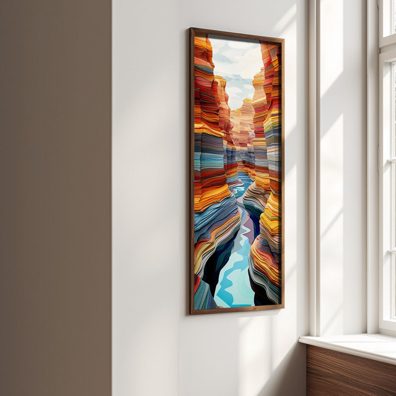 Elegant Decorative Framed MDF Painting, 15.8 x 47.2 inches | 100% UV Printed on 3 mm MDF with Durable 100% Pine Wood Frame (Thickness: 0.14 inches) | Perfect Wall Art for Living Room, Bedroom & Office Décor