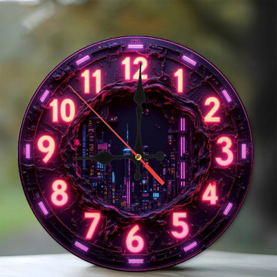 Horloge murale dauphin