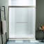 Porte de douche double coulissante WOODBRIDGE de 56 à 60 po de largeur x 72 po de hauteur avec verre trempé transparent de 5/16 po (8 mm)-120347274