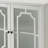 Stetson Console Cabinet with Glass Doors & Storage Shelf-1531561148