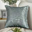 Cleo Cushion Cover – 45x45cm & 56x56cm Decorative Pillow Case with Zipper – Available in Black, Silver, White-39638134-39587251