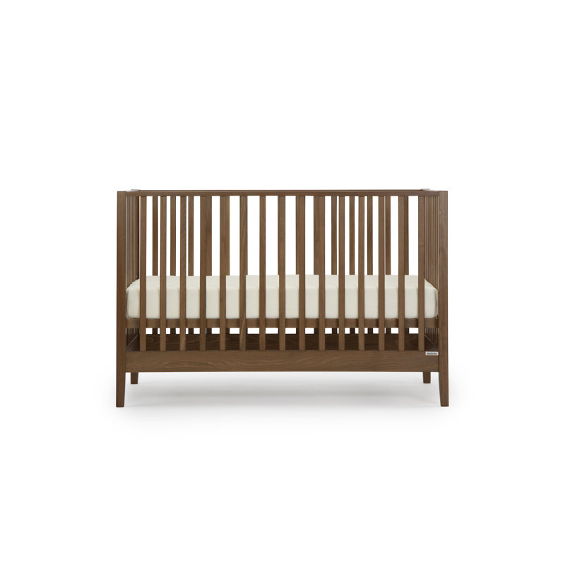 Lala 3 -in-1 Convertible Crib, Walnut