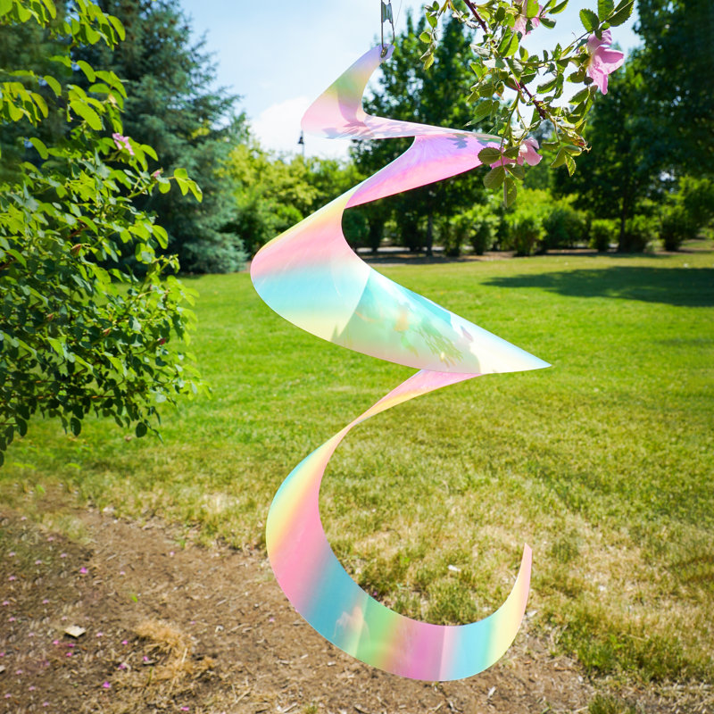 Queue rayée irisée Twister