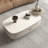 Simple storage microcrystalline stone coffee table
