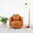 Dylan Leather Swivel Chair