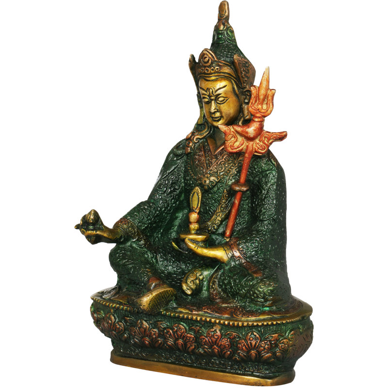 Gourou bouddhiste tibétain Rin Poche (Padmasambhava), Henné / tactile