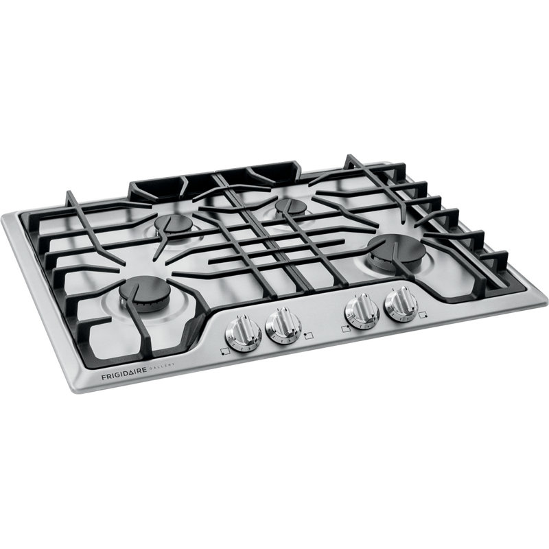Frigidaire Gallery 30'' Gas Cooktop with 4 Burners and Continuous Grates
