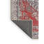 Tapis décoratif en laine rouge oriental-1938293381