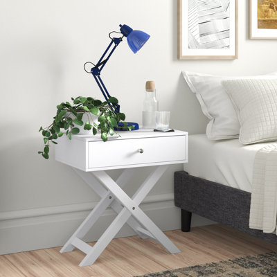 Garo 1-Drawer Premium Bedside Table, Side Table, End Table