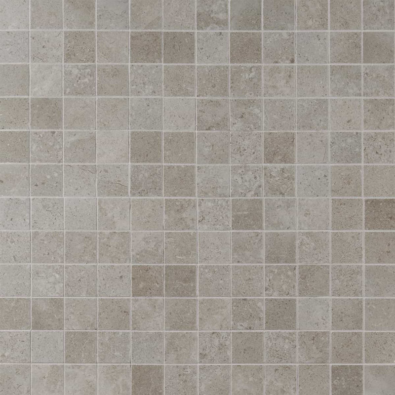 New Rock 2X2 Matte Porcelain Mosaic, Tortora Beige