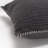  Charcoal Gray Square Throw Cushion-1018779970