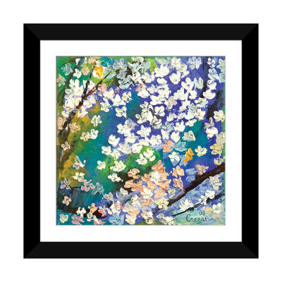 « sakura », peinture à l’huile sur toile
