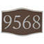 Plaque d’adresse murale sur 1 ligne serif-55325705-55325704