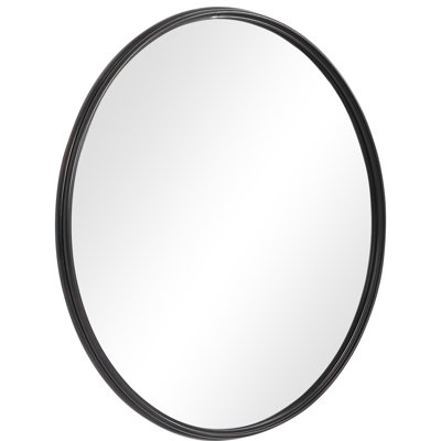 Emmelynn Metal Flat Wall Mirror