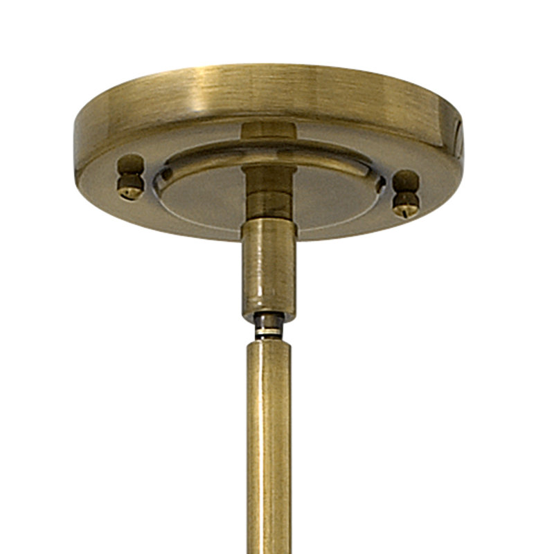 Amelia 1 - Light Single Bell Pendant, Buckeye Bronze