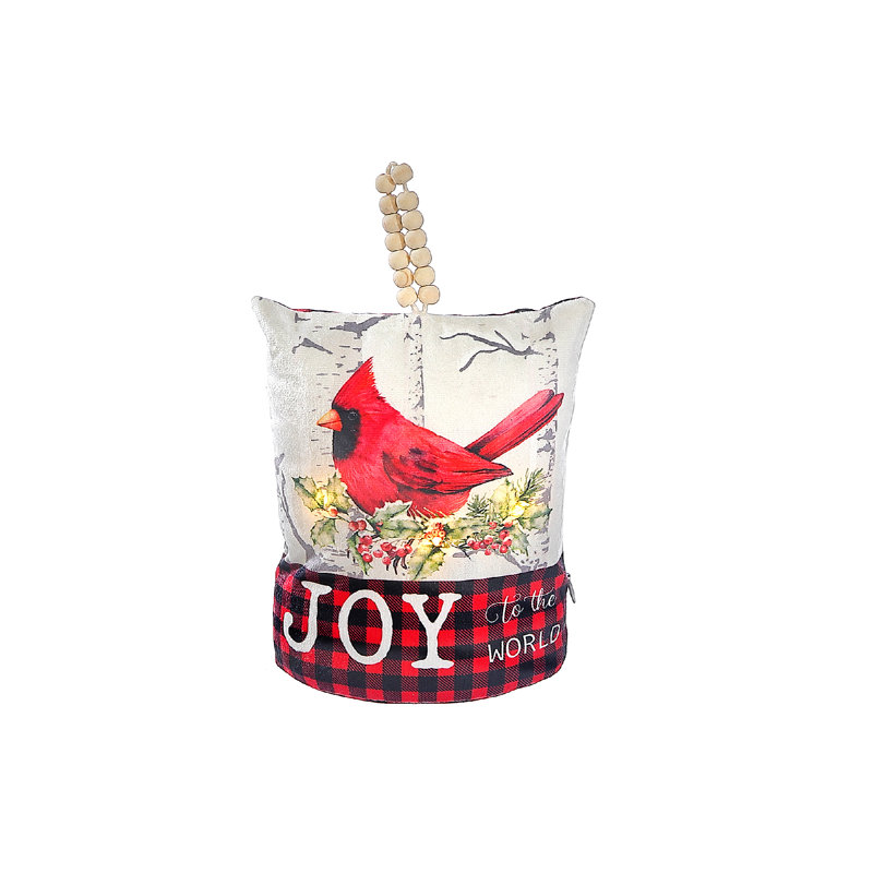 Arrêt de plancher en tissu Christmas Joy to the World