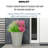Rustic Style Rolled Rim Vase Planter-32389893-32389894