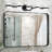 Queridas Modern Minimalist Bathroom Vanity Light, LED 5 Bulb Frosted Glass Shades, Wall Mounted Decorative Lighting Fixture, Suitable for Bathroom Vanity Mirror-319673664-319673532