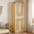 Levenson 70.9"H Kitchen Pantry with Rattan Doors and Adjustable Shelves-1376148779