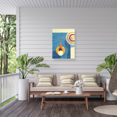 Victoria Barnes  Pool Time I Outdoor  Canvas