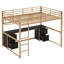 Lit mezzanine double avec tiroirs Altfried Kids-1404075261