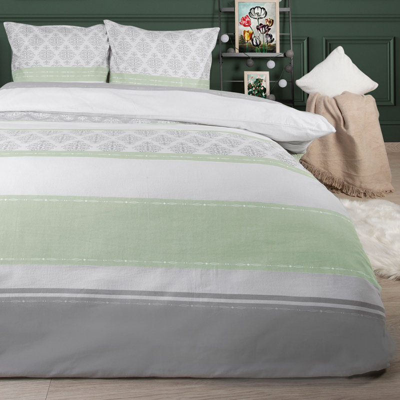 Cotton Duvet Cover Set with Pillow Shams