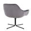 Chaise longue pivotante en velours capitonné de 30,09 po Kremena-50758073