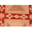 Tapis brun / brun clair / rouge Madelen