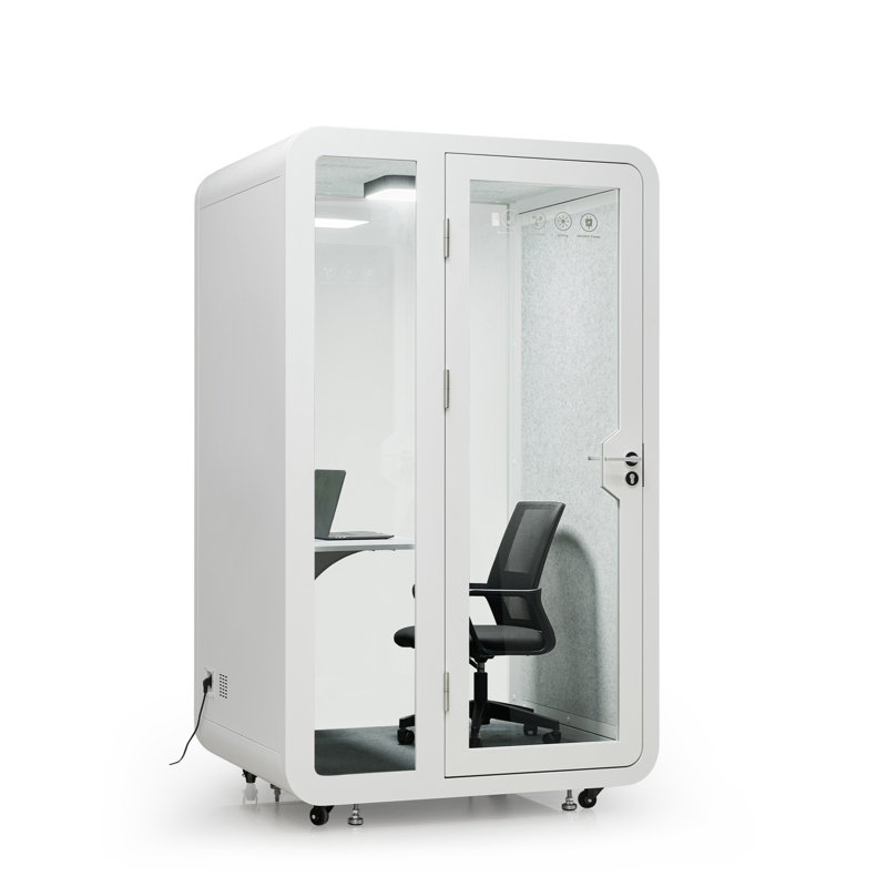 Grande salle de réunion modulaire blanche