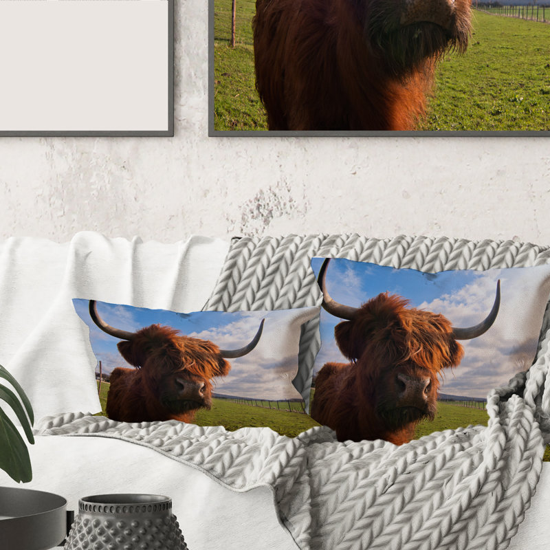 Animal Print Throw Pillow