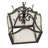 12" Square Terena Pendant